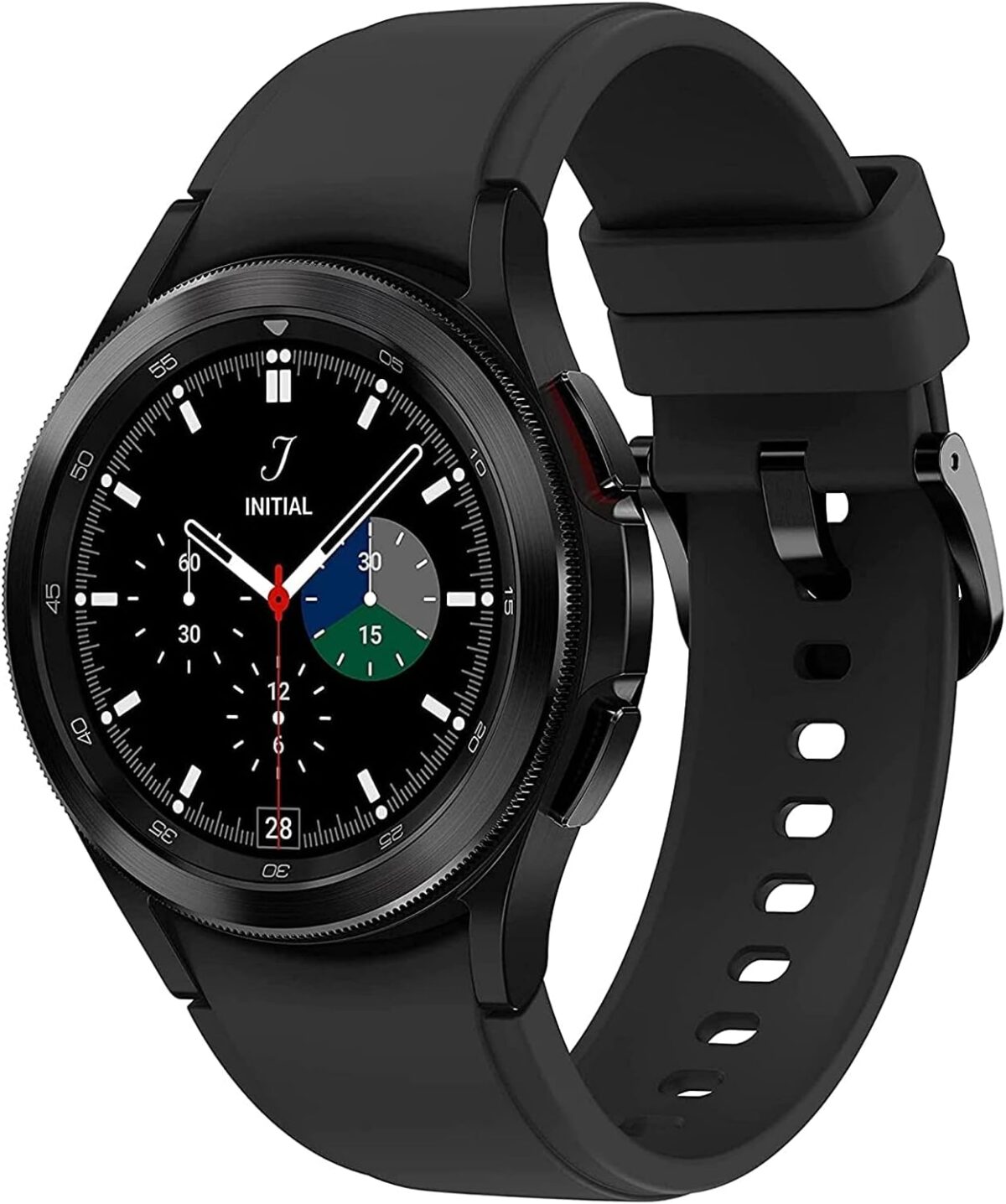 Samsung SM-R885 Galaxy Watch4 Classic Smartwatch stainless steel 42mm 4G black - Image 1