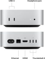 Apple Mac mini 16+256GB SSD M4 Chip (2024) silver