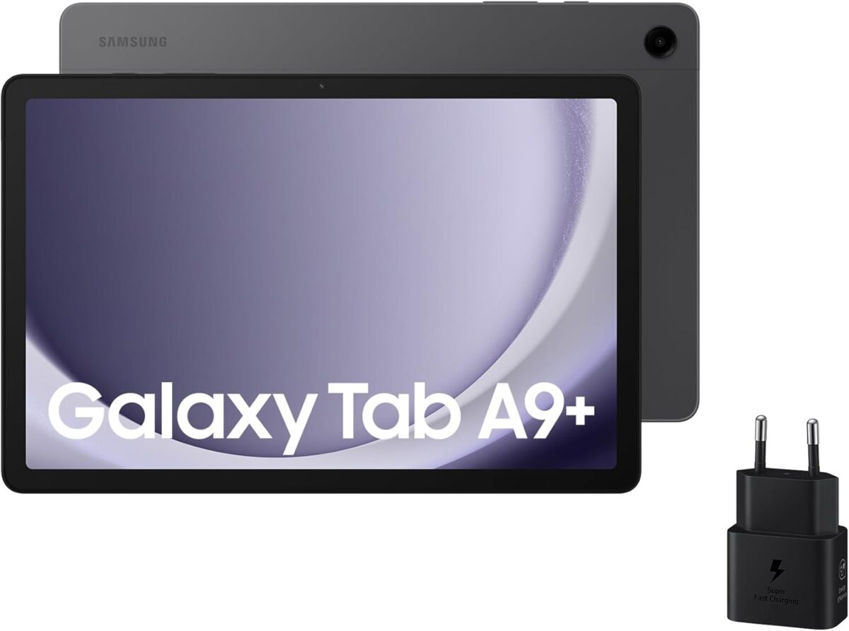 Samsung Galaxy Tab A9+ 64 GB 27.9 cm (11 ) 4 GB Wi-Fi 5 (802.11ac) Silver - Image 1