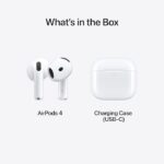 Apple AirPods 4th Gen. with Active Noise Cancellation (2024) white
