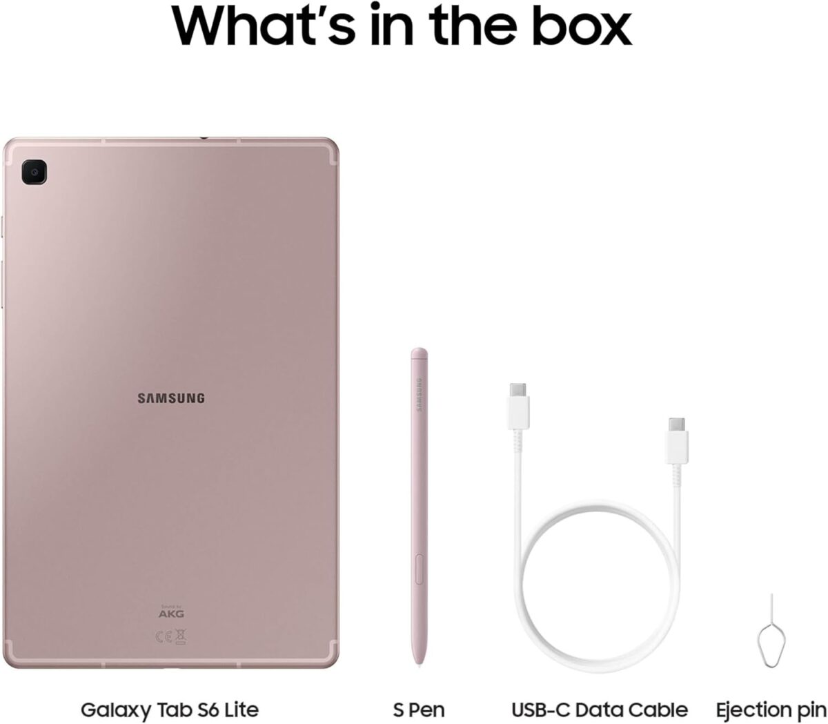 Samsung Galaxy Tab S6 Lite 10.4 64GB 4G LTE (P625) S-Pen stylus Pink - Image 2
