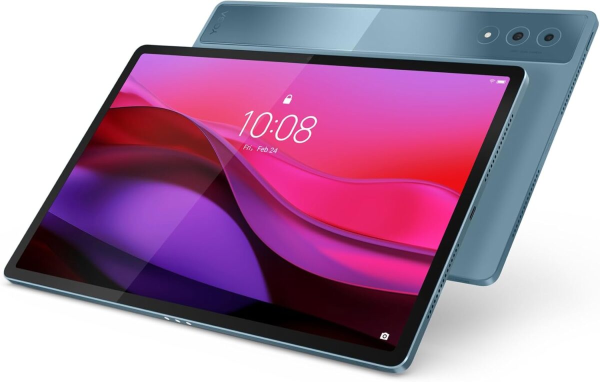 Lenovo Yoga Tab Plus Qualcomm Snapdragon 256 GB 32.3 cm (12.7 ) 3K 16 GB Wi-Fi 7 (802.11be) Android 14 Teal - Image 1