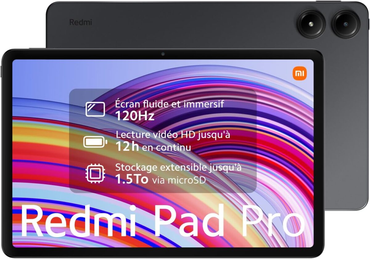 Xiaomi Redmi Pad Pad Pro Qualcomm Snapdragon 128 GB 30.7 cm (12.1 ) 6 GB Wi-Fi 6 (802.11ax) Android 14 Blue - Image 1