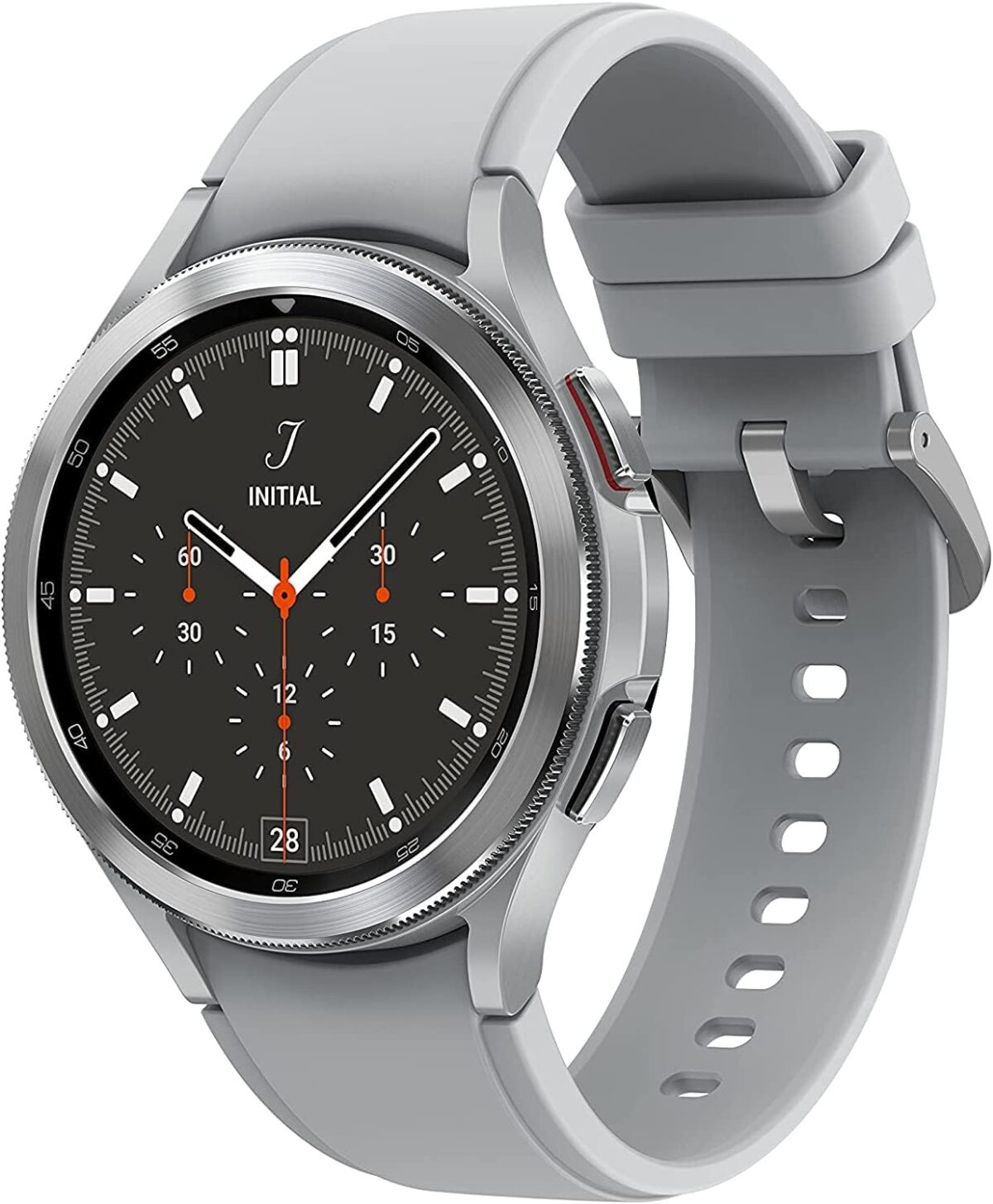 Samsung SM-R890 Galaxy Watch4 Classic Smartwatch stainless steel 46mm silver - Image 1