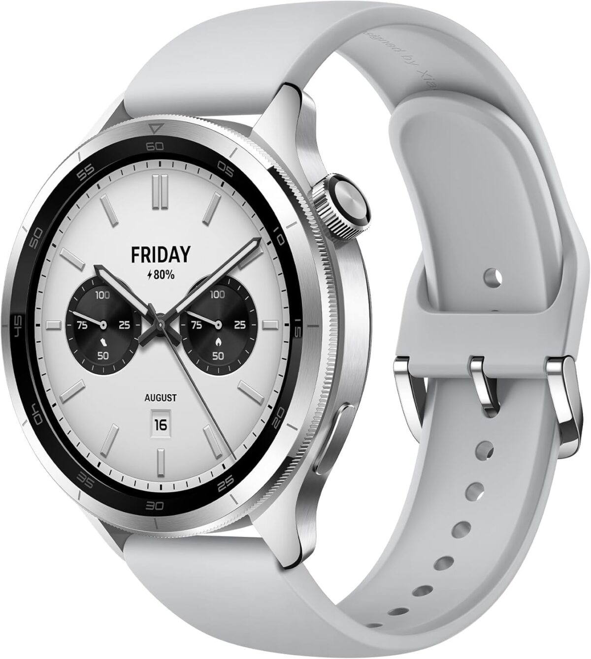 Xiaomi Watch S4 Smartwatch silver - Image 1