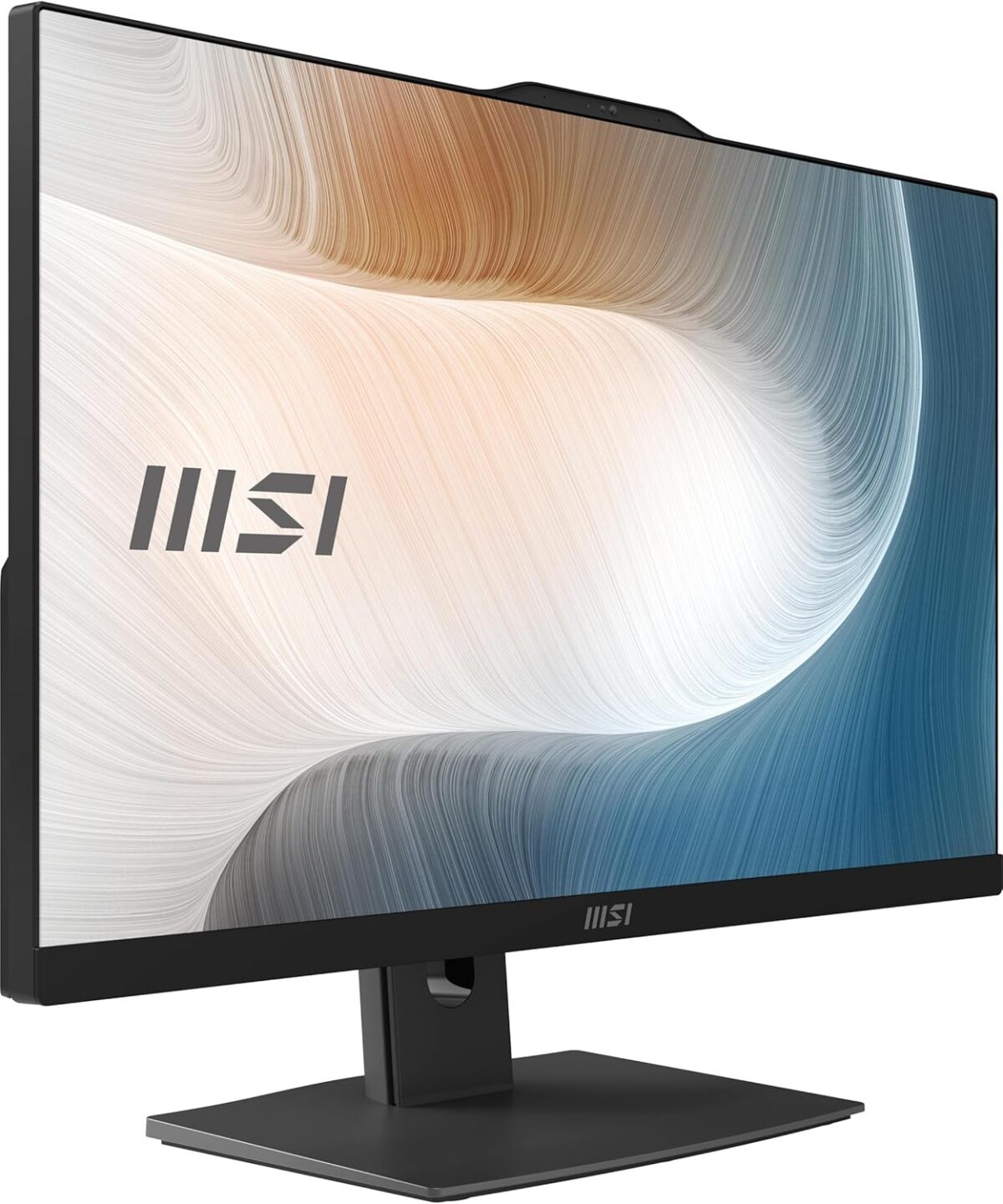 MSI AIO Modern AM242P 1MG-2004EU Intel Core 5-120U 24  IPS LED FHD Non-Touch Anti-Glare 16GB SSD512GB M.2 AX211 WiFi 6E Windows 11 Pro Black - Image 1