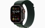 Apple Watch Ultra 2 (2024) black titanium 49mm 4G dark green alpine loop Size S