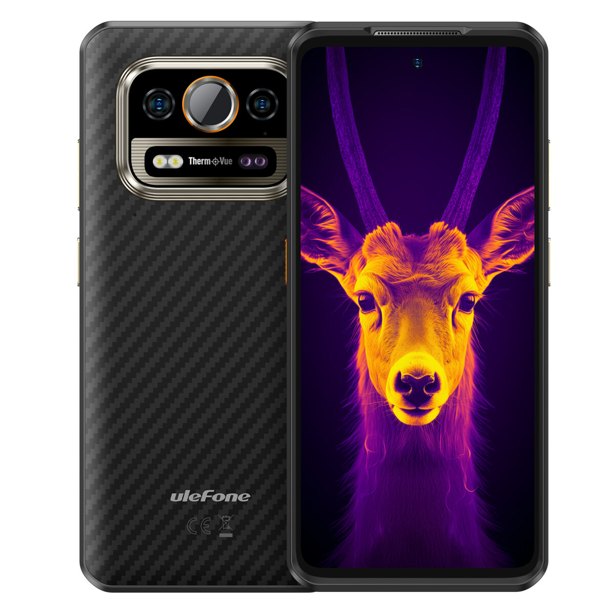 ULEFONE ARMOR 25T PRO 6+256GB NFC DS 5G FROST BLACK OEM - Image 1