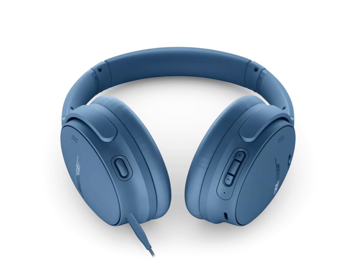 Bose QuietComfort 884367-1300 Over-Ear Headphones Wired/ Wireless Bluetooth Blue - Image 2