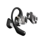 SHOKZ OpenFit Headphones Wireless Ear-hook Calls/Music/Sport/Everyday Bluetooth Black - Image 3