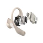SHOKZ OpenFit Headphones Wireless Ear-hook Calls/Music/Sport/Everyday Bluetooth White - Image 3