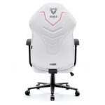 DIABLO X-GAMER gaming chair pink and white - Image 4