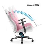 DIABLO X-GAMER gaming chair pink and white - Image 6