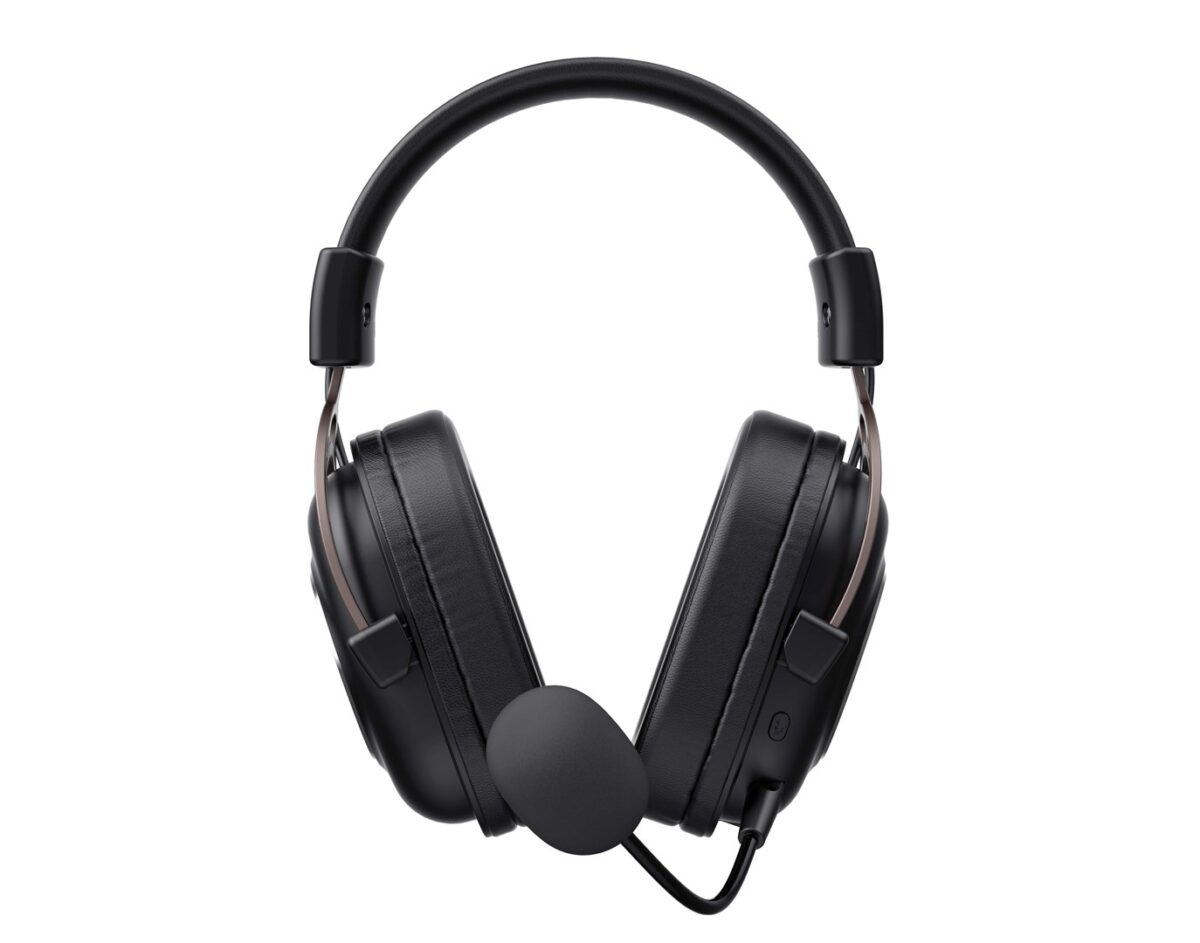 Havit H2002YG - 2.4G gaming headphones (black and ochre) - Image 3