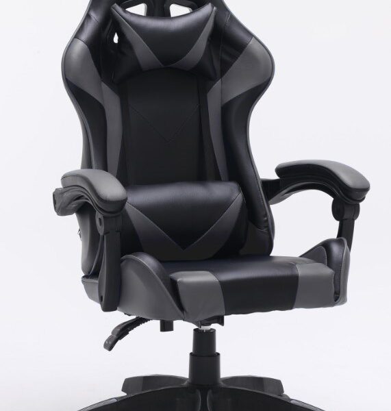 Topeshop FOTEL REMUS SZARY office/computer chair Padded seat Padded backrest