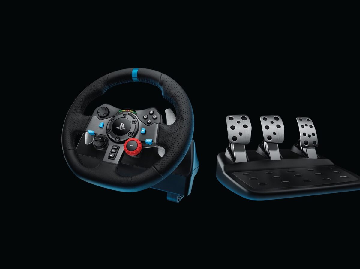 Logitech G G29 Steering wheel + Pedals Playstation 3 PlayStation 4 Analogue USB 2.0 Black - Image 6