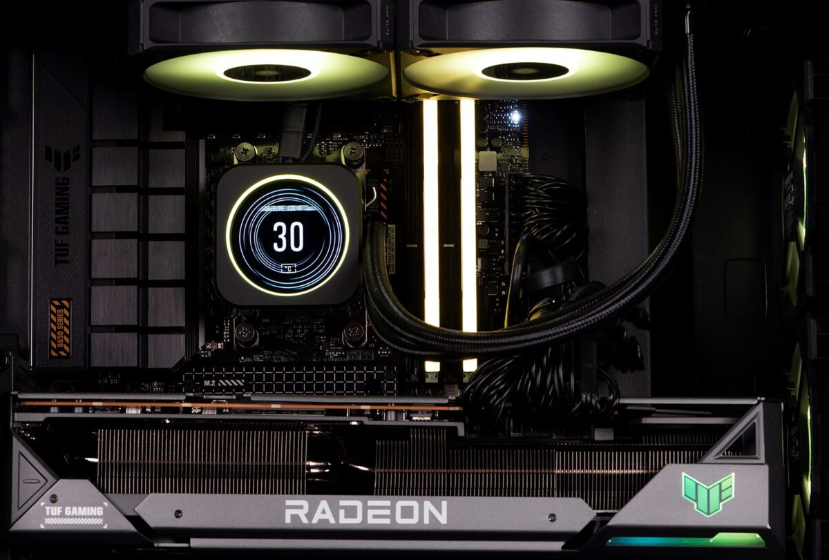 Actina 5901443330370 PC Midi Tower AMD Ryzen™ 7 7800X3D 32 GB DDR5-SDRAM 2 TB SSD AMD Radeon RX 7900 XTX Windows 11 Pro Black - Image 11