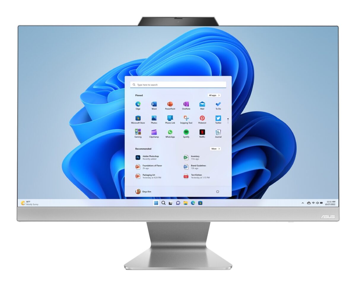 ASUS E3402WVAK-WPC043X Intel® Core™ i5 i5-1335U 60.5 cm (23.8 ) 1920 x 1080 pixels All-in-One PC 16 GB DDR4-SDRAM 512 GB SSD Windows 11 Pro Wi-Fi 6E (802.11ax) White - Image 1