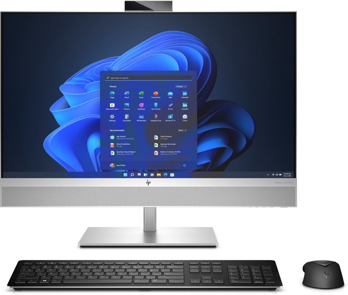 HP EliteOne 870 G9 Intel® Core™ i5 i5-13500 68.6 cm (27 ) 1920 x 1080 px 16 GB DDR5-SDRAM 512 GB SSD All-in-One PC Windows 11 Pro Wi-Fi 6E (802.11ax) Silver - Image 1