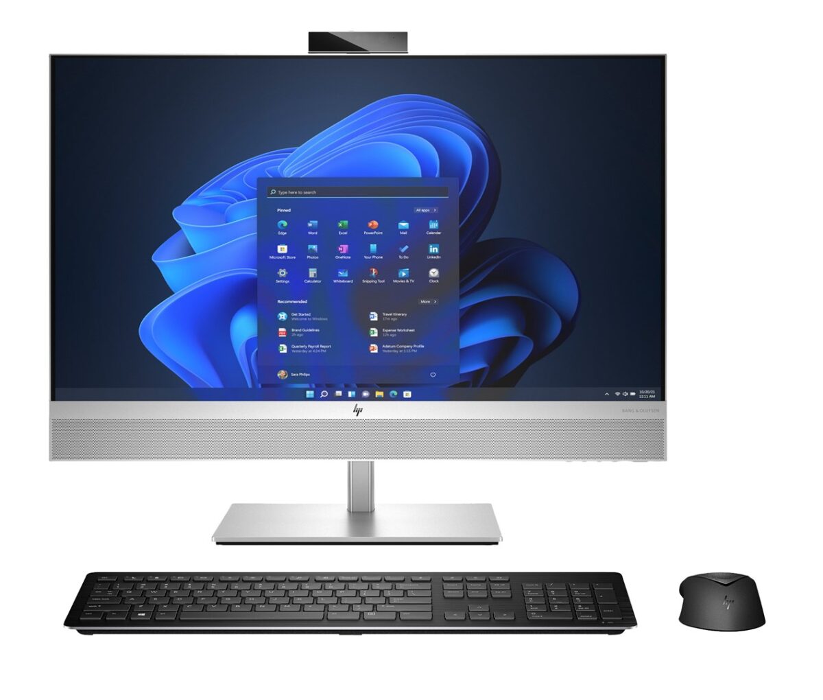 HP EliteOne 870 G9 Intel® Core™ i5 i5-13500 68.6 cm (27 ) 2560 x 1440 pixels Touchscreen All-in-One PC 16 GB DDR5-SDRAM 512 GB SSD Windows 11 Pro Wi-Fi 6E (802.11ax) Silver - Image 1