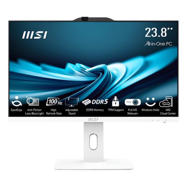 MSI AIO PRO AP242P 14M-1018EU i7-14700  23 8  IPS LED FHD Non-Touch Anti-Glare 16GB SSD1TB M.2 AX211 WiFi 6E Windows 11 Pro Black