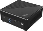 MSI Cubi ADL-001EU N200 mini PC Intel Pentium N 4 GB DDR4-SDRAM 128 GB SSD Windows 11 Pro Workstation Black