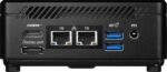 MSI Cubi ADL-001EU N200 mini PC Intel Pentium N 4 GB DDR4-SDRAM 128 GB SSD Windows 11 Pro Workstation Black - Image 3