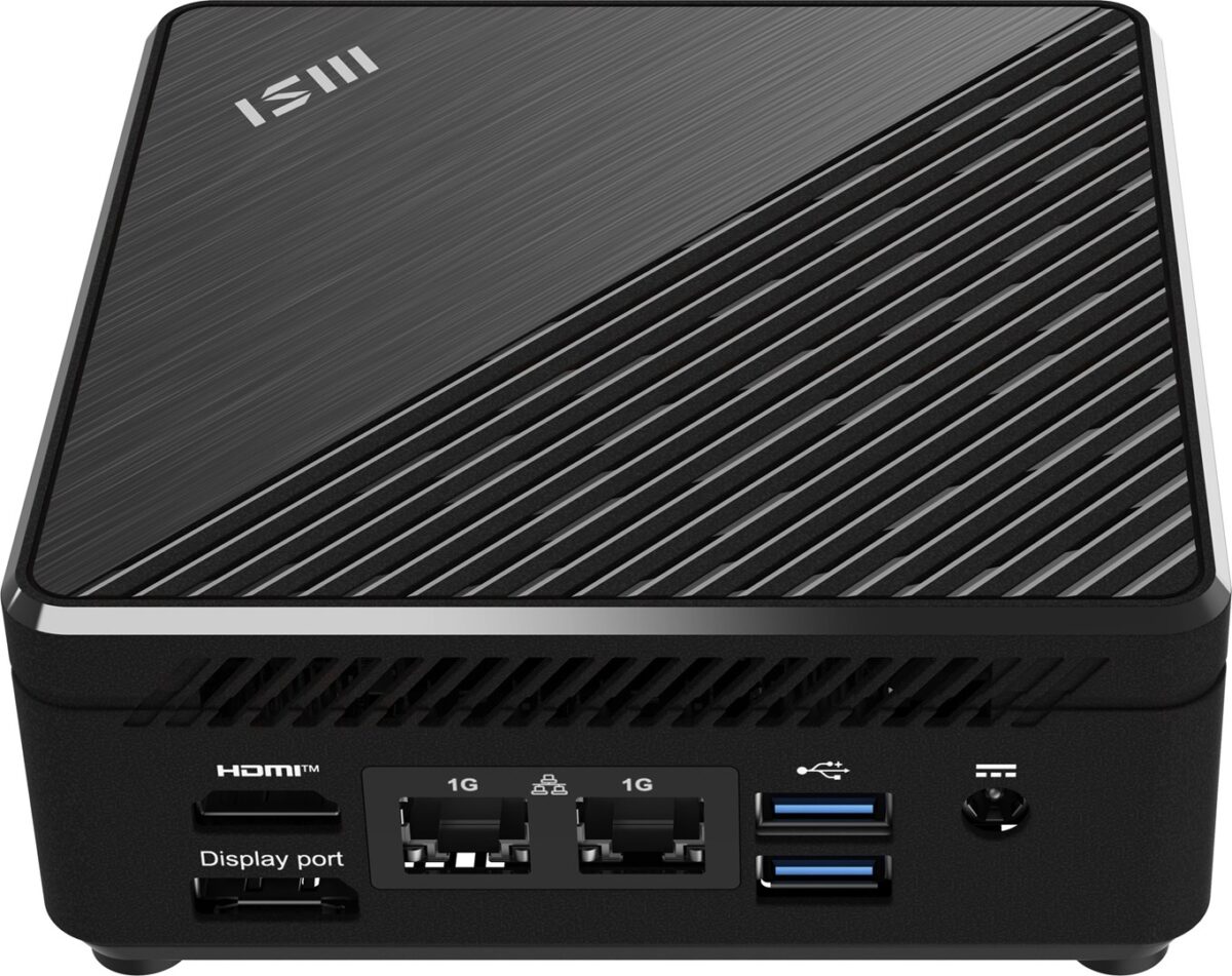 MSI Cubi ADL-001EU N200 mini PC Intel Pentium N 4 GB DDR4-SDRAM 128 GB SSD Windows 11 Pro Workstation Black - Image 6