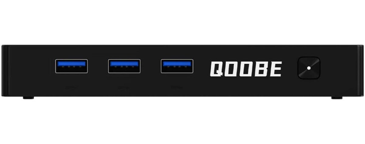 Mini PC Qoobe SUC N150/12GB/SSD 512GB/Win 11 Pro black - Image 1
