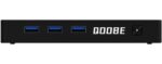 Mini PC Qoobe SUC N150/12GB/SSD 512GB/Win 11 Pro black