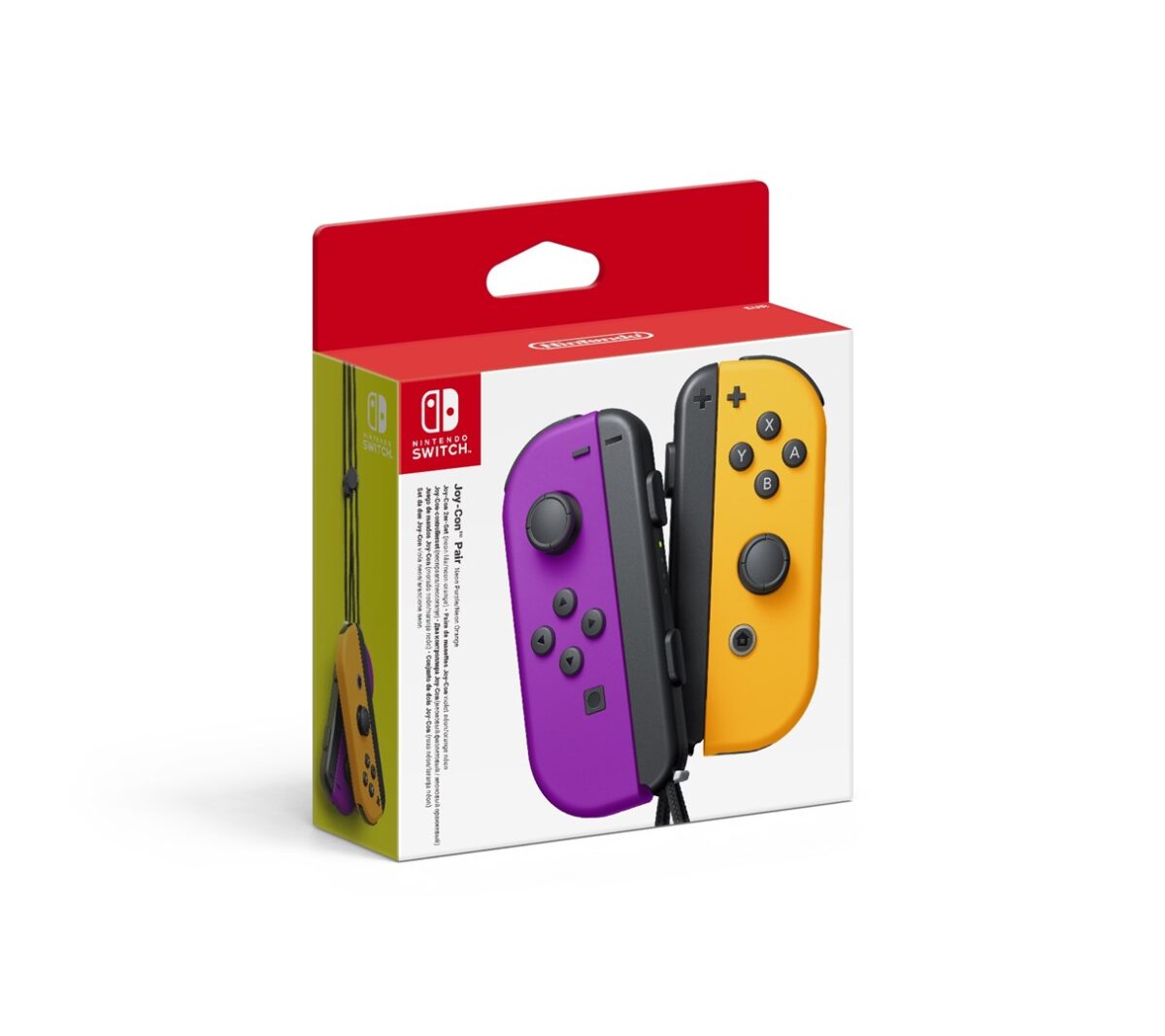 Nintendo Joy-Con Black  Orange  Purple Bluetooth Gamepad Analogue / Digital Nintendo Switch - Image 2