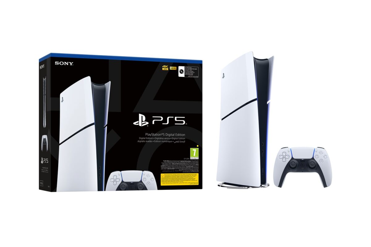 Console Sony PlayStation 5 Digital Slim Edition 1TB SSD Wi-Fi Black  White - Image 9