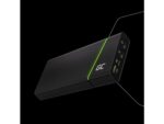 Green Cell PowerPlay Ultra power bank Lithium-Ion (Li-Ion) 26800 mAh Graphite - Image 2