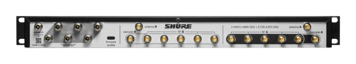Shure GLXD+FMZ4/LC-E - frequency manager for DUAL BAND digital wireless systems - Image 2