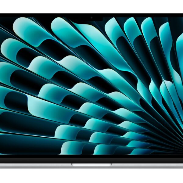 Apple MacBook Air Apple M M4 Laptop 38.9 cm (15.3 ) 16 GB 256 GB SSD Wi-Fi 6E (802.11ax) macOS Sequoia Silver