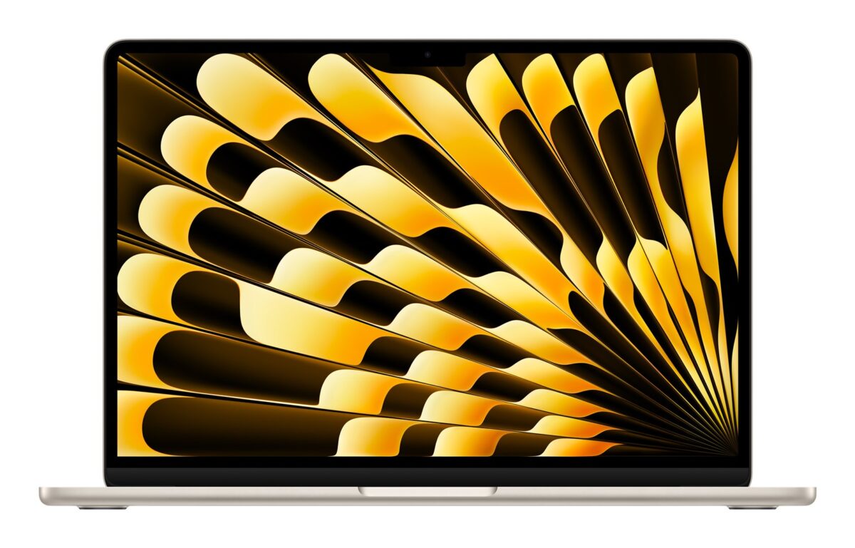 Apple MacBook Air 13-inch : M4 chip with 10-core CPU and 10-core GPU  24GB  512GB SSD - Starlight - Image 1