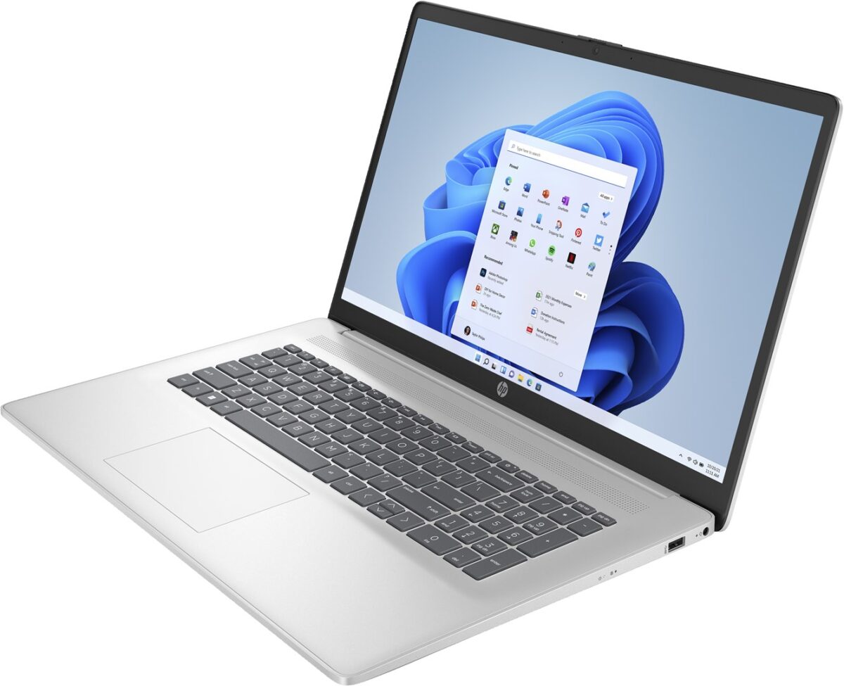 HP 17-cn3135nw Intel® Core™ i5 i5-1334U Laptop 43.9 cm (17.3 ) Full HD 16 GB DDR4-SDRAM 512 GB SSD Wi-Fi 6 (802.11ax) Windows 11 Home Silver - Image 2