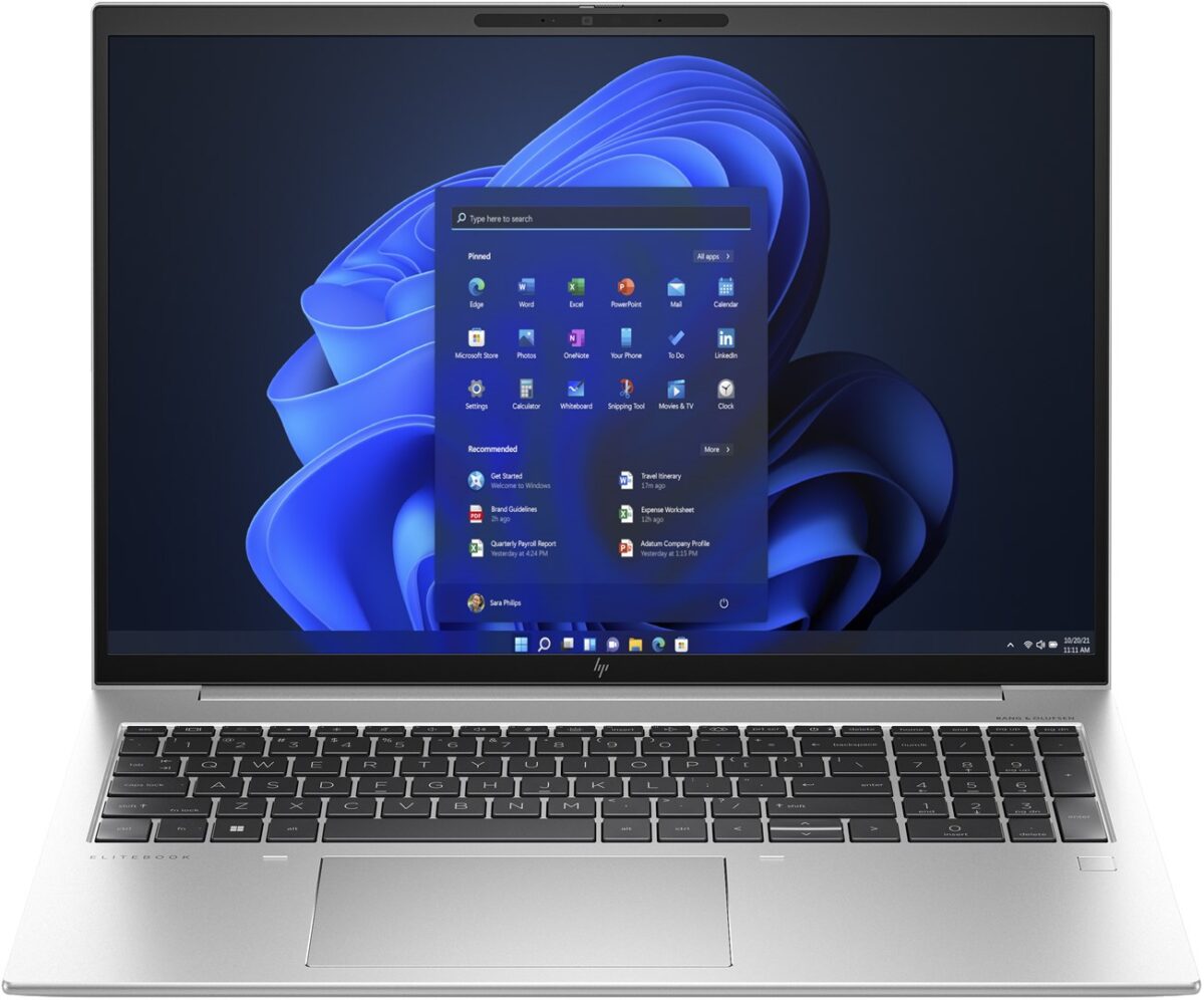 HP EliteBook 865 16 G10 AMD Ryzen™ 7 PRO 7840U Laptop 40.6 cm (16 ) WUXGA 16 GB DDR5-SDRAM 512 GB SSD Wi-Fi 6E (802.11ax) Windows 11 Pro Silver - Image 1
