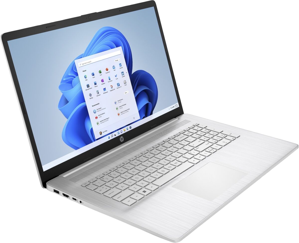 HP 17-cp3114nw AMD Ryzen™ 7 7730U Laptop 43.9 cm (17.3 ) Full HD 16 GB DDR4-SDRAM 512 GB SSD Wi-Fi 6 (802.11ax) Windows 11 Home Silver - Image 2