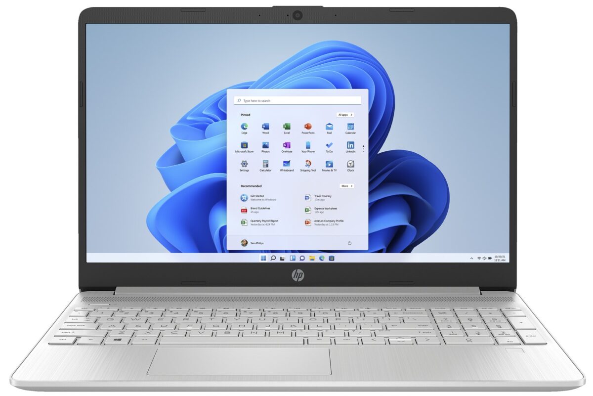HP 15s-eq2289nw AMD Ryzen™ 3 5300U Laptop 39.6 cm (15.6 ) Full HD 16 GB DDR4-SDRAM 1 TB SSD Wi-Fi 5 (802.11ac) Windows 11 Home Silver - Image 1
