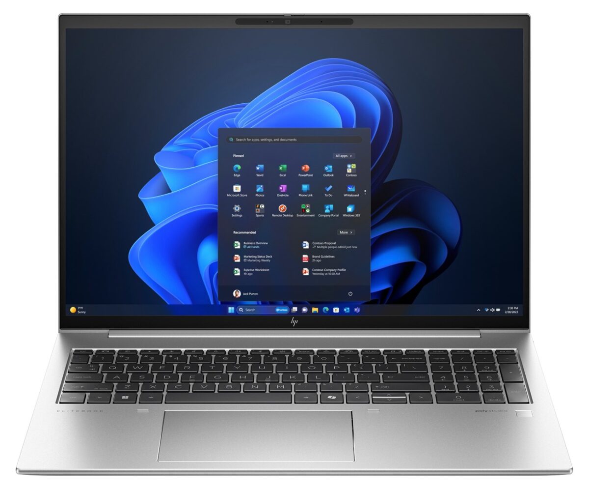 HP EliteBook 860 G11 Intel Core Ultra 7 155U Laptop 40.6 cm (16 ) WUXGA 16 GB DDR5-SDRAM 512 GB SSD Wi-Fi 6E (802.11ax) Windows 11 Pro Silver - Image 1