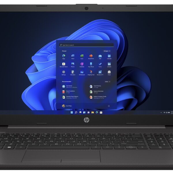 HP 250 G9 Intel Celeron N4500 Notebook 39 6 cm (15.6 ) HD 8 GB DDR4-SDRAM 256 GB SSD Wi-Fi 5 (802.11ac) Free Dos Dark Ash Silver
