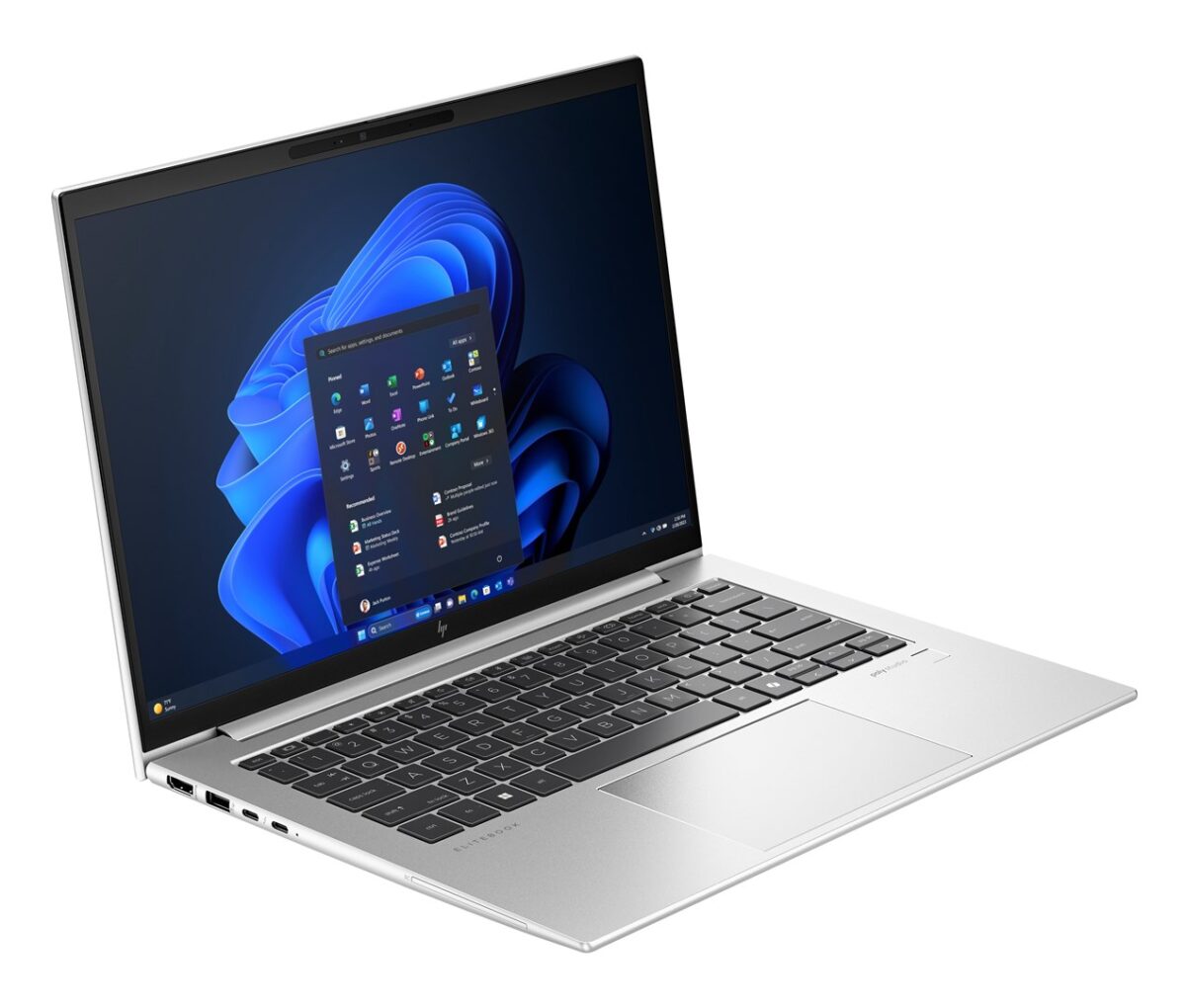 HP EliteBook 840 14 inch G11 Notebook PC Intel Core Ultra 7 155U Laptop 35.6 cm (14 ) WUXGA 32 GB DDR5-SDRAM 1 TB SSD Wi-Fi 6E (802.11ax) Windows 11 Pro Silver - Image 1
