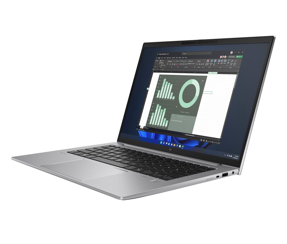 HP ZBook Firefly 14 G11 A AMD Ryzen™ 7 8840HS Mobile Workstation 35.6 cm (14 ) WUXGA 32 GB DDR5-SDRAM 1 TB SSD Wi-Fi 6E (802.11ax) Windows 11 Pro Silver - Image 5