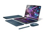 Lenovo Yoga Book 9 13IMU9 Intel Core Ultra 7 155U Hybrid (2-in-1) 33.8 cm (13.3 ) Touchscreen 2.8K 32 GB LPDDR5x-SDRAM 512 GB SSD Wi-Fi 6E (802.11ax) Windows 11 Home Teal + Lenovo B210 (GX40Q17225)