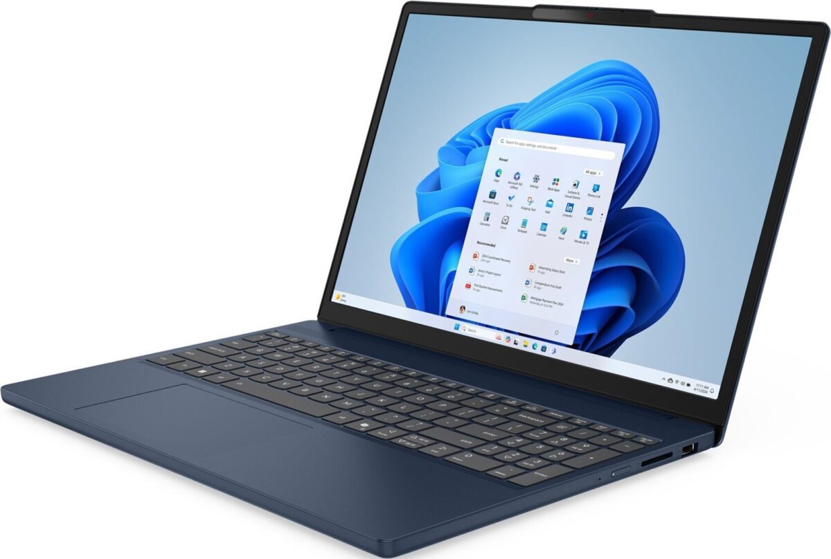 Lenovo IdeaPad Slim 3 15ARP10 Ryzen 5 7533HS 15.3  WUXGA IPS 300nits AG 60Hz 16GB DDR5 SSD512 Radeon 660M Graphics Cam720p Win11 Cosmic Blue - Image 3