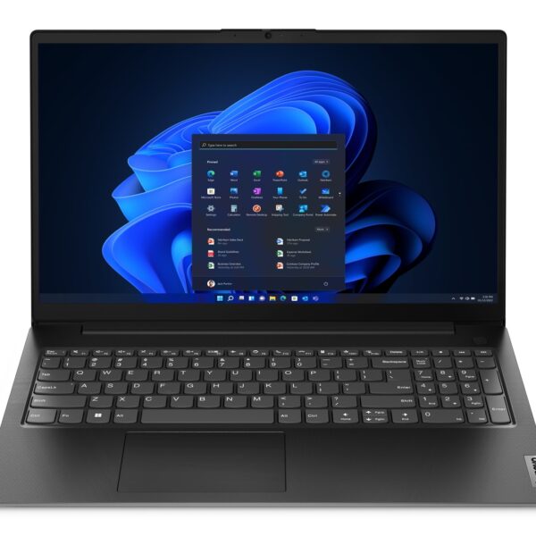 Lenovo V15 Intel® Core™ i7 i7-1355U Laptop 39.6 cm (15.6 ) Full HD 16 GB DDR4-SDRAM 512 GB SSD Wi-Fi 6 (802.11ax) Windows 11 Pro Black