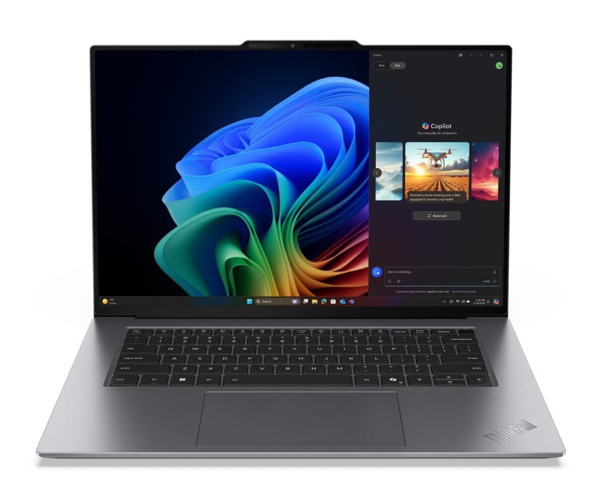 Lenovo ThinkPad X9-15 Gen 1 Copilot+ PC Intel Core Ultra 7 258V Laptop 38.9 cm (15.3 ) Touchscreen 2.8K 32 GB LPDDR5x-SDRAM 1 TB SSD Wi-Fi 7 (802.11be) Windows 11 Pro French Grey - Image 1
