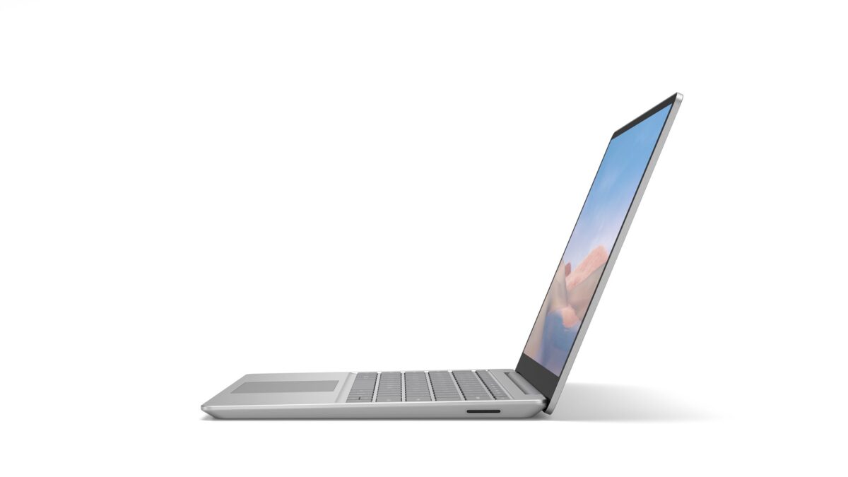 Microsoft Surface Laptop Go Intel® Core™ i5 i5-1035G1 31.6 cm (12.4 ) Touchscreen 8 GB LPDDR4x-SDRAM 256 GB SSD Wi-Fi 6 (802.11ax) Windows 10 Pro Platinum - Image 3