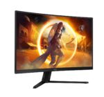 AOC G4 CQ32G4VE computer monitor 81.3 cm (32 ) 2560 x 1440 pixels Quad HD LCD Black  Grey - Image 3